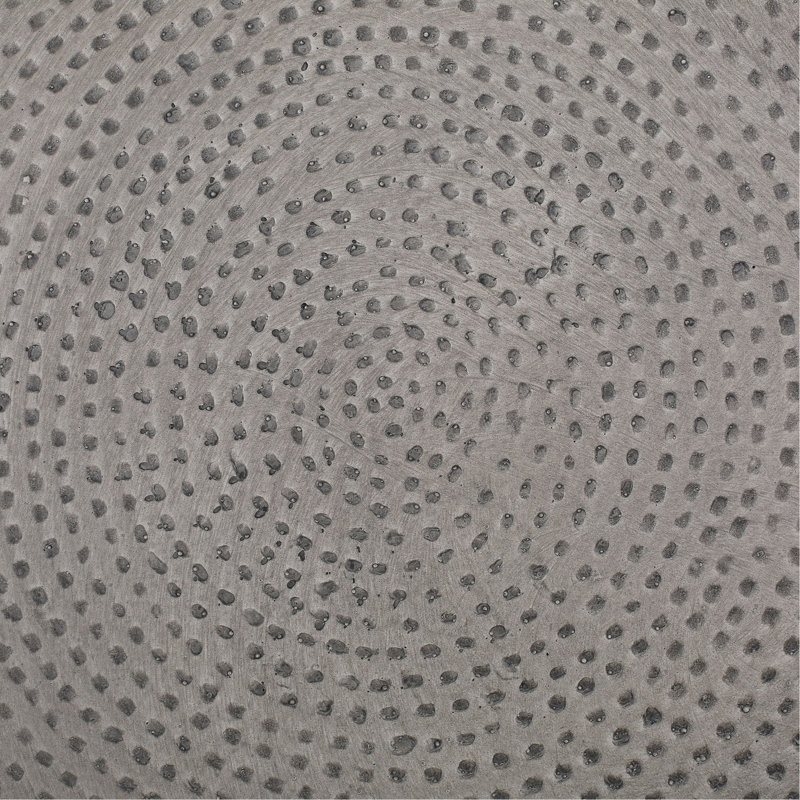 Table d'appoint moderne en bÃ©ton lÃ©ger, avec surface texturÃ©e et design cylindrique arrondi et effilÃ©, conÃ§ue pour l'extÃ©rieur