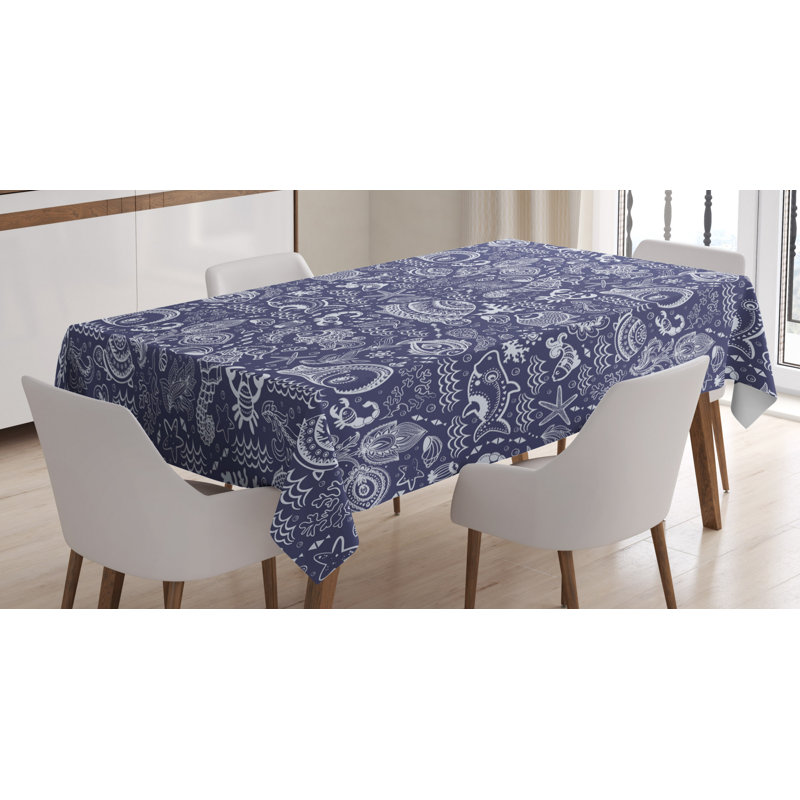 Geometric Tablecloth, 70" x 52"
