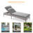 Brixtyn Outdoor Wicker Chaise Lounge , Cushion Included-911748718