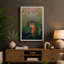Tiger Emerges From Mist Boho - Print-136805909-136805912