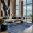 Machine Washable Blue Area Rug-1192659699