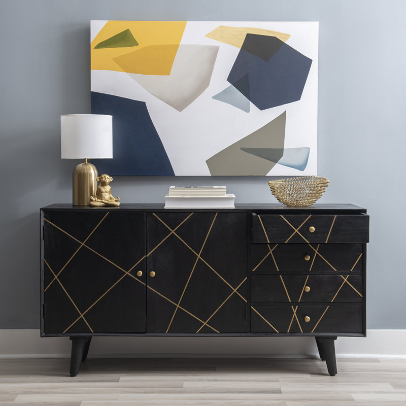 Violeta Solid Wood Accent Cabinet