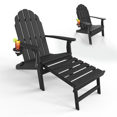 Arvilla Foldable Outdoor Adirondack Chair