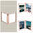 Hinged Floating Metal Frame with Real Glass-984702030-984702031