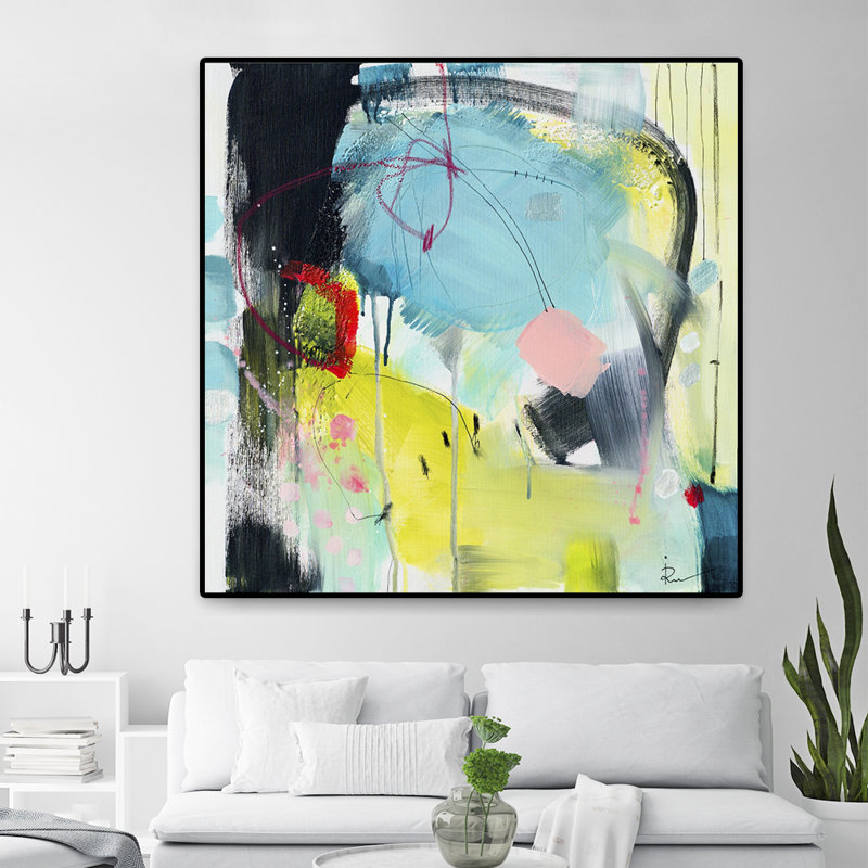 « Untitled 45 » par ira Ivanova-reproduction sur toile sur cadre flottant
