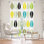 Paire de rideaux obscurcissant en polyester Lenno