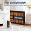 Bureau pliant de 35 pouces avec tablette de rangement, bureau d'écriture pour petits espaces, table portable sans assemblage-882224909