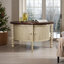 Table basse ronde 30 "avec rangement et porte coulissante Vintage-672190581-672190580