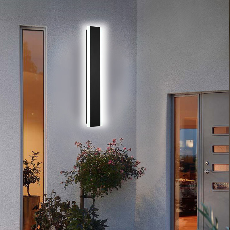 2-Pcs Dimmable Led Ceiling Light With Modern Linear Flush Mount Ceiling Lighting Fixture Acrylic Long Ceiling Lamp For Living Room Kitchen Dining Room Hallway