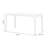 Modern Burlywood Rectangular Solid Wood Dining Table-182982022