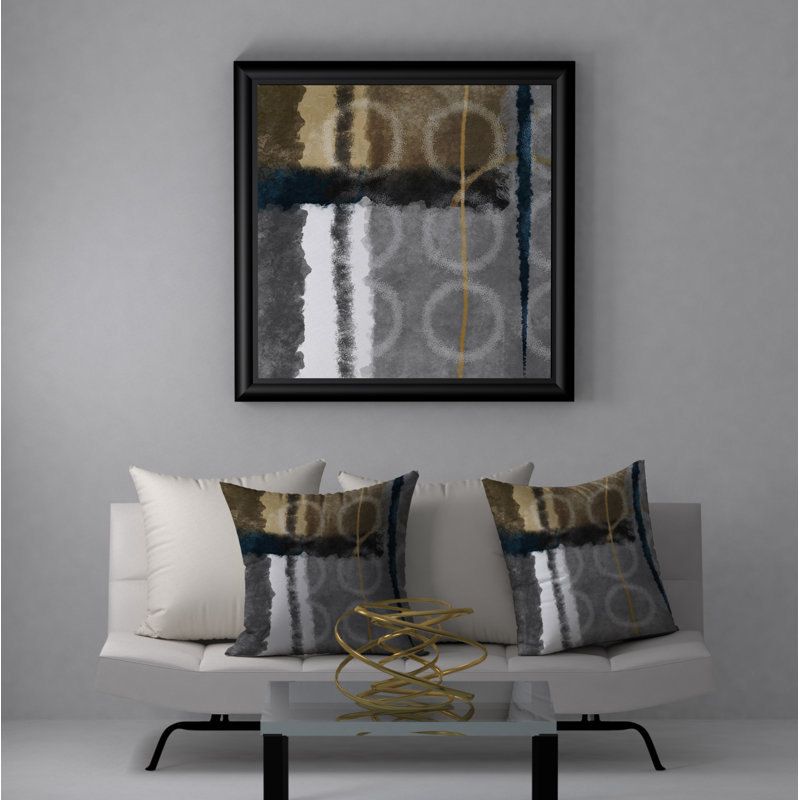 Housse de coussin carrée décorative éclatante et tentante, H 20 po x l 20 po