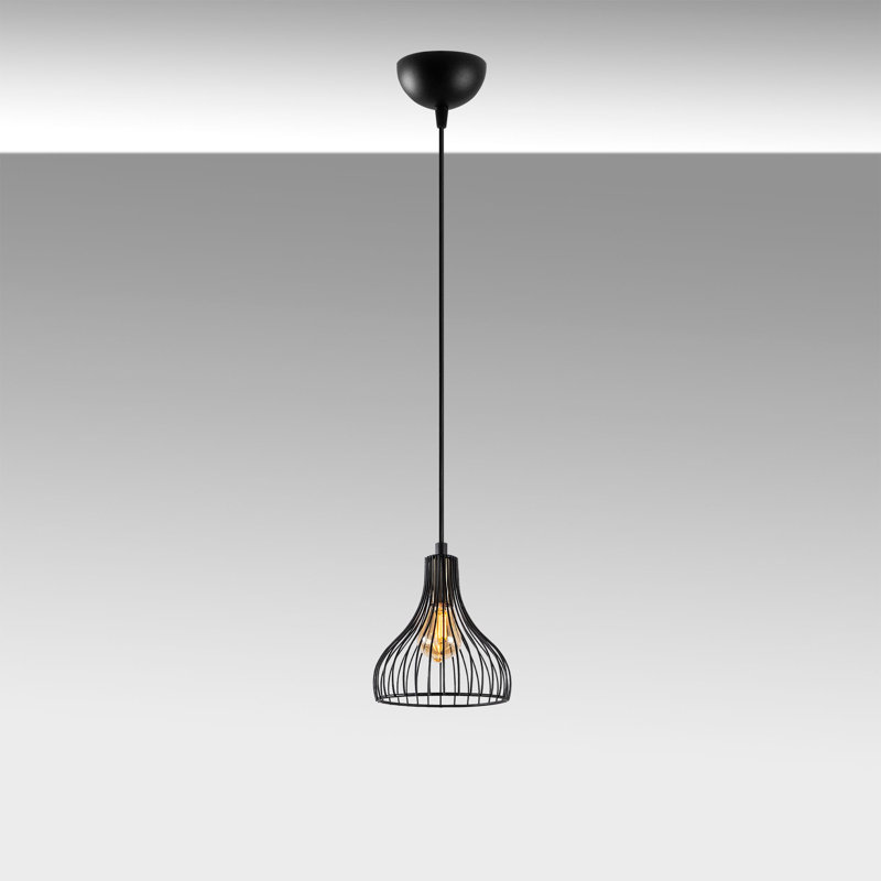 Luminaire suspendu en dome à 1 lumière