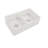 White Sink 33 Inch Double Bowl Ceramic - , Easy To Clean, Workstation 33" Kitchen Chips,