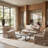 4-Person Patio Conversation Sets With Coffee Table-660398480