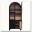 Armoire de cuisine de 71 po de hauteur arquée avec tablettes de porte et tiroir caché-1855076179
