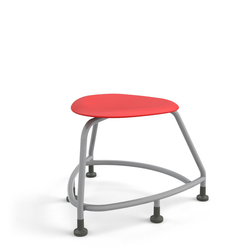 Chaise 360, glissières, Rouge