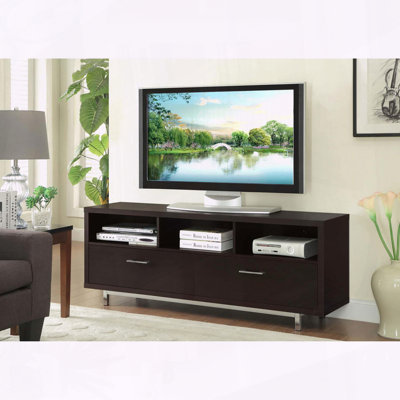 Console de télévision avec rangement 60 po Cappuccino