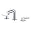 Concetto™ Mid-Arc Widespread Bathroom Faucet with Drain Assembly-20326503