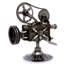Collectible Recycled Metal Movie Theater Sculpture