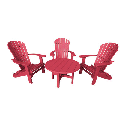 Glodine 4 Piece Multiple Chairs Seating Group by Latitude Run