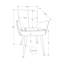 Chaises de salle à manger rembourrées modernes avec pieds en métal pour des sièges de cuisine confortables-1978169115-1978169111