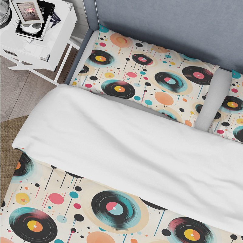 Ensemble de housse de couette 1970S, Housse de couette pour très grand lit et 2 très