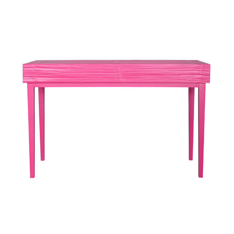 Andros Writing Desk, Hot Pink