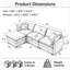 Canapé modulaire de 105 po-131210478-131210482