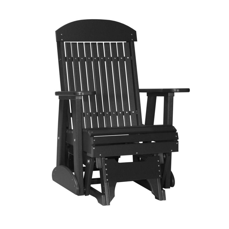Fauteuil coulissant classique Bosom, Noir
