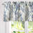 Floral Scalloped 52'' W Window Valance in-66606452-66606411