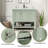 36" Single Bathroom Vanity Base Only, 2 Doors 2 Drawers, Sink not Included-106488317