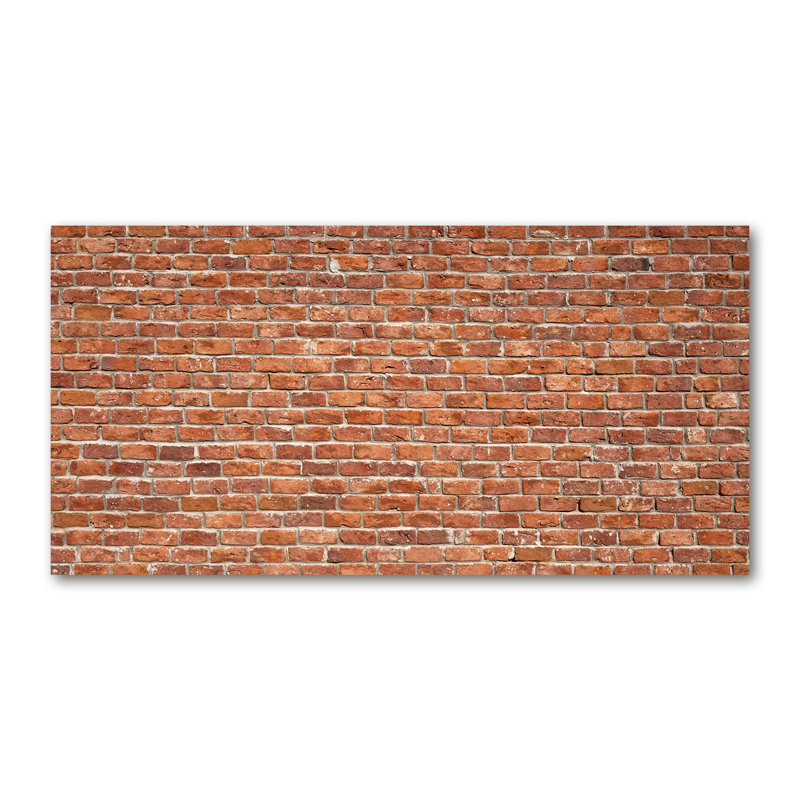 Brick Wall - Wrapped Canvas Print