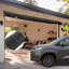 Moustiquaire de porte de garage de 16 x 7 pieds pour garage double