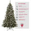 2.76' H Lighted Artificial Pine Christmas Tree