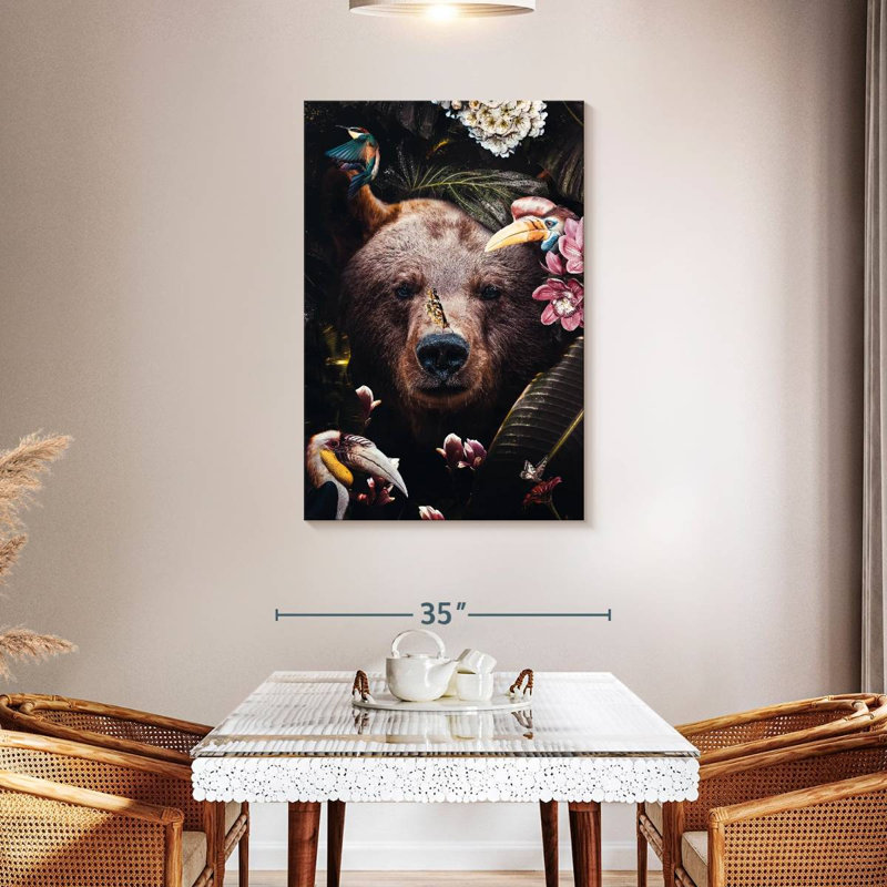 Brampt Bear I, 45" H x 30" W