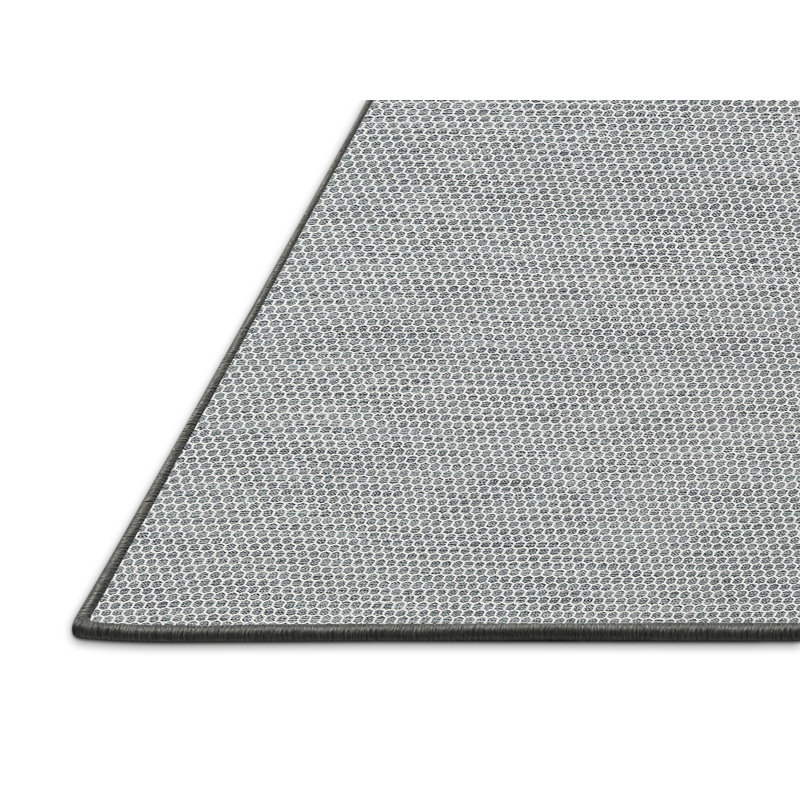 Tapis gris zone contemporaine Imhoff, Rectangle 7 pi 0 po x 9 pi 0 po