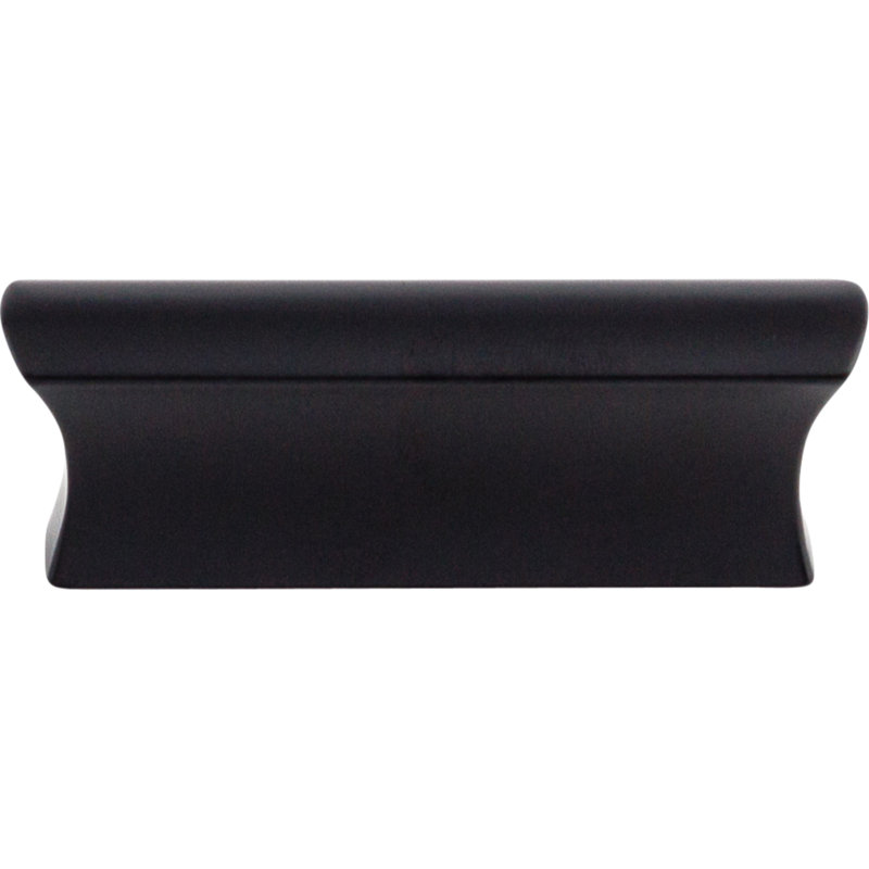 Glacier Finger pull, Flat Black, 2" Center to Center