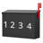 Wall Mounted Mailbox With Red Flag