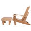Chaise Adirondack pliante en teck Innaloo