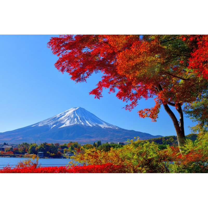 Mt Fuji by Magicflute002 - Wrapped Canvas Print, 51cm H x 76cm W x 3.8cm D