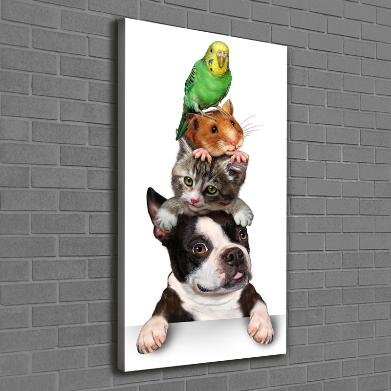 Pets - Wrapped Canvas Print