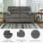 Urki Upholstered 72 " Loveseat Reclining