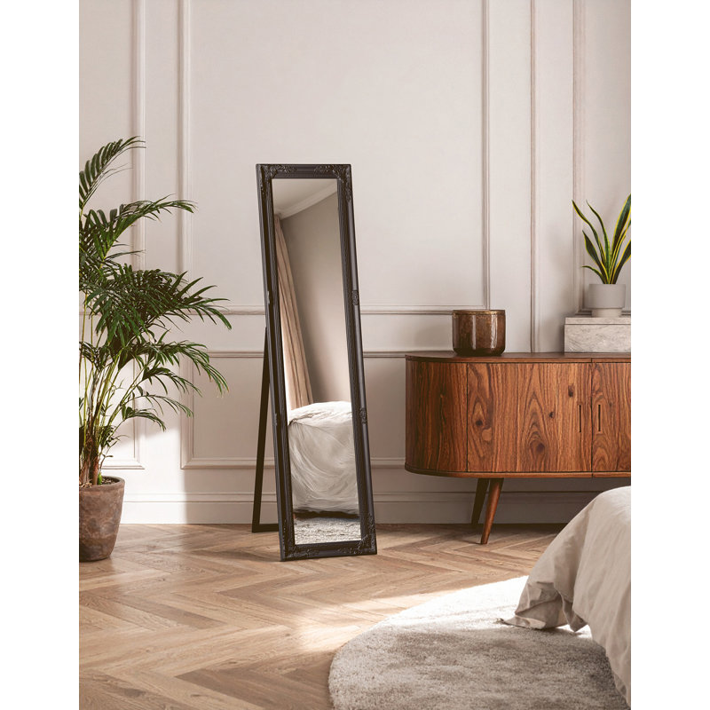 New Mills Solid Wood Flat Floor Mirror