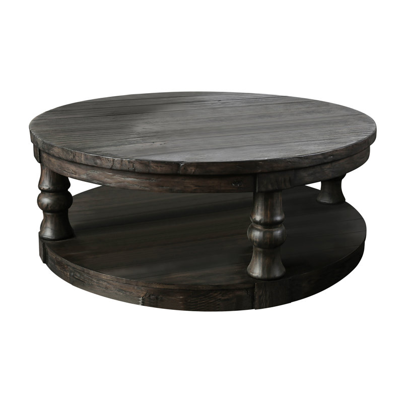 Table basse avec rangement Scaggs, Gris antique