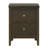 2-Drawer Nightstand Bedside Table Dark Cocoa