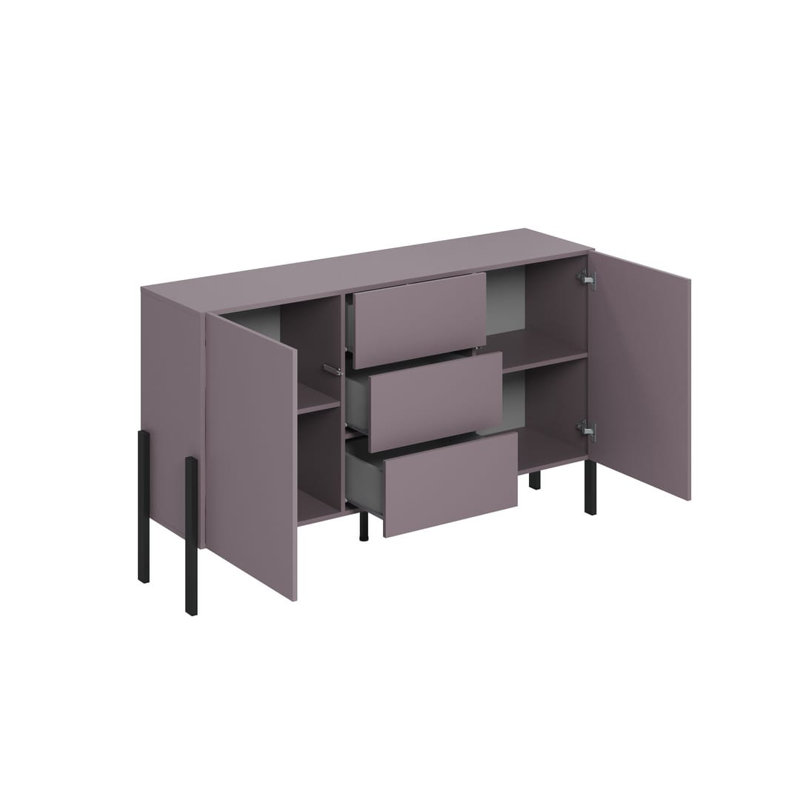 Audon 154cm Sideboard, Plum