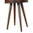 22" Chestnut Solid Wood One Drawer Nightstand