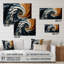 «Geometric Spiral III - Abstract Spirals», art mural en acrylique-101523386