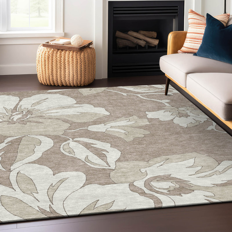  Tapis d'extérieur antidérapant Malchow, Rectangle 5 pi x 7 pi 6 po