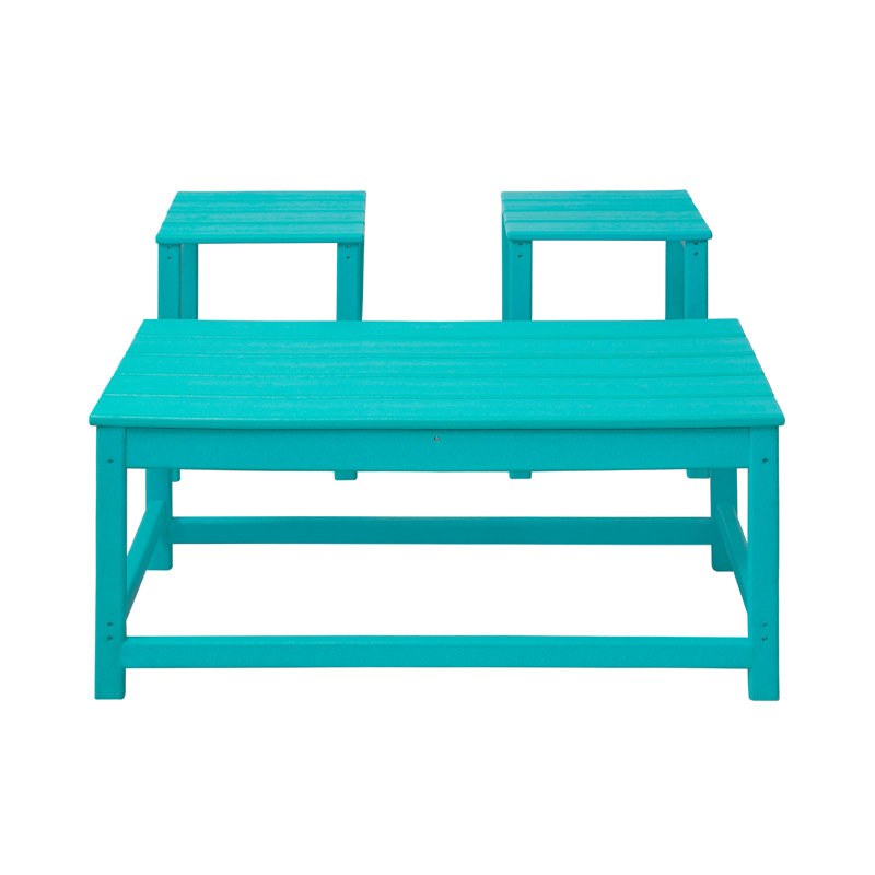 Table d'appoint et table basse Alger, Turquoise